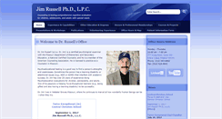Desktop Screenshot of jimrussellphd.com